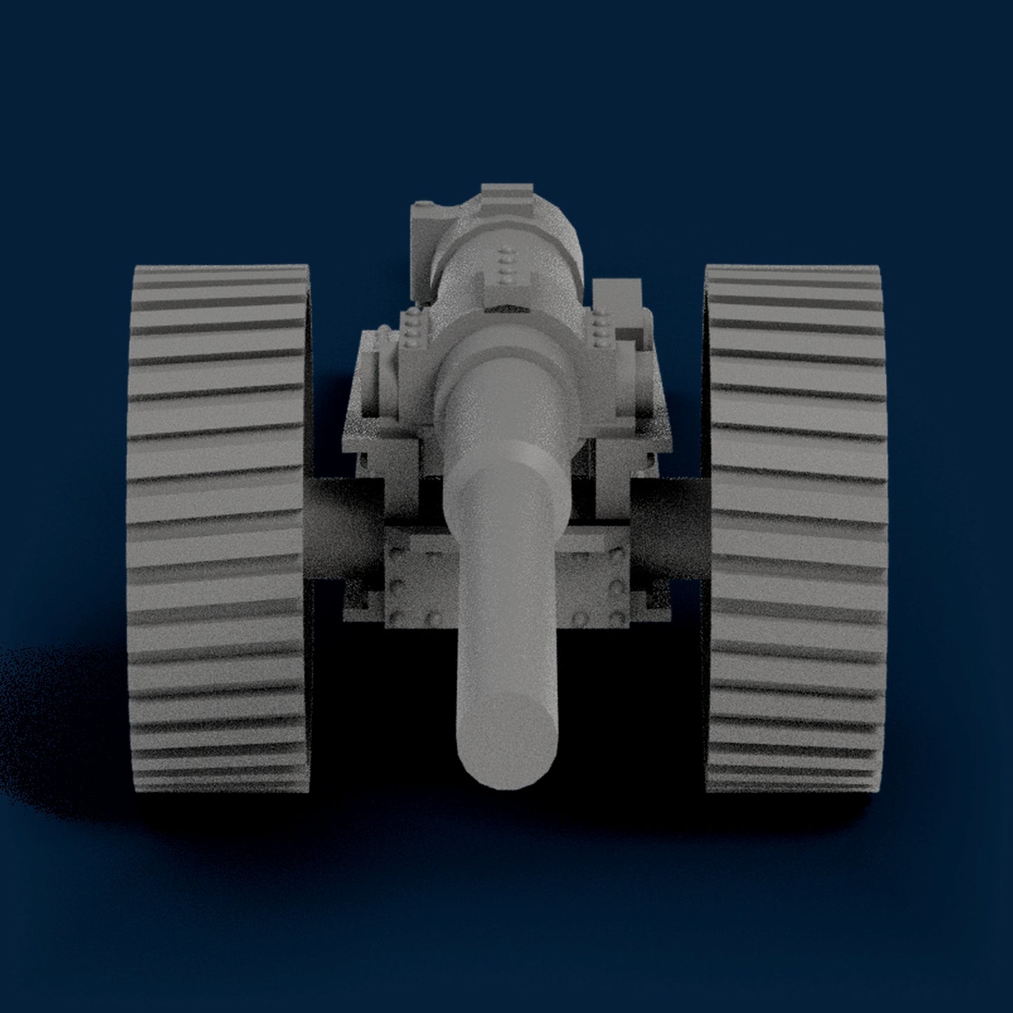 BL 6 inch Mk VII Naval Gun Miniature