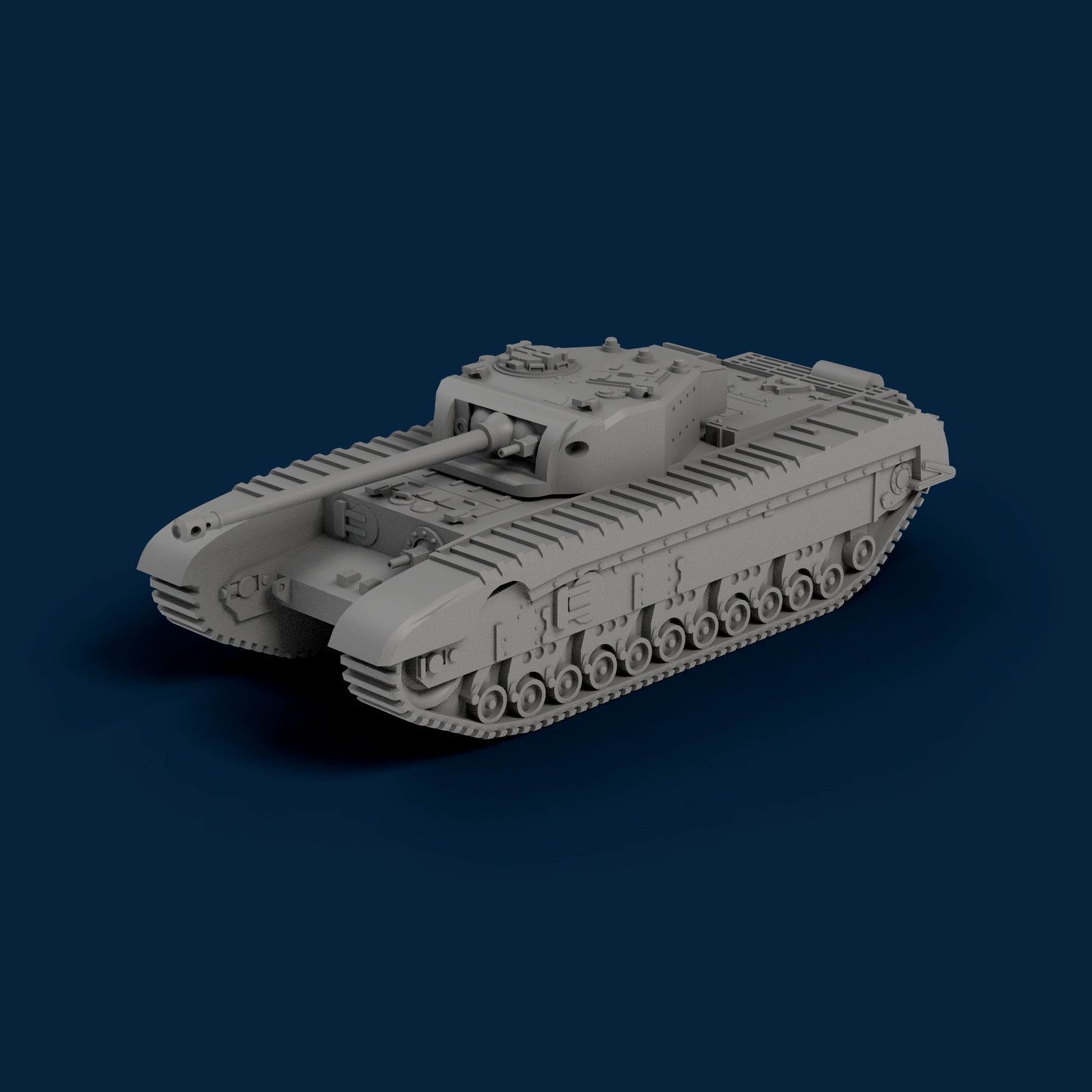 Black Prince Infantry Tank (A43) Miniature