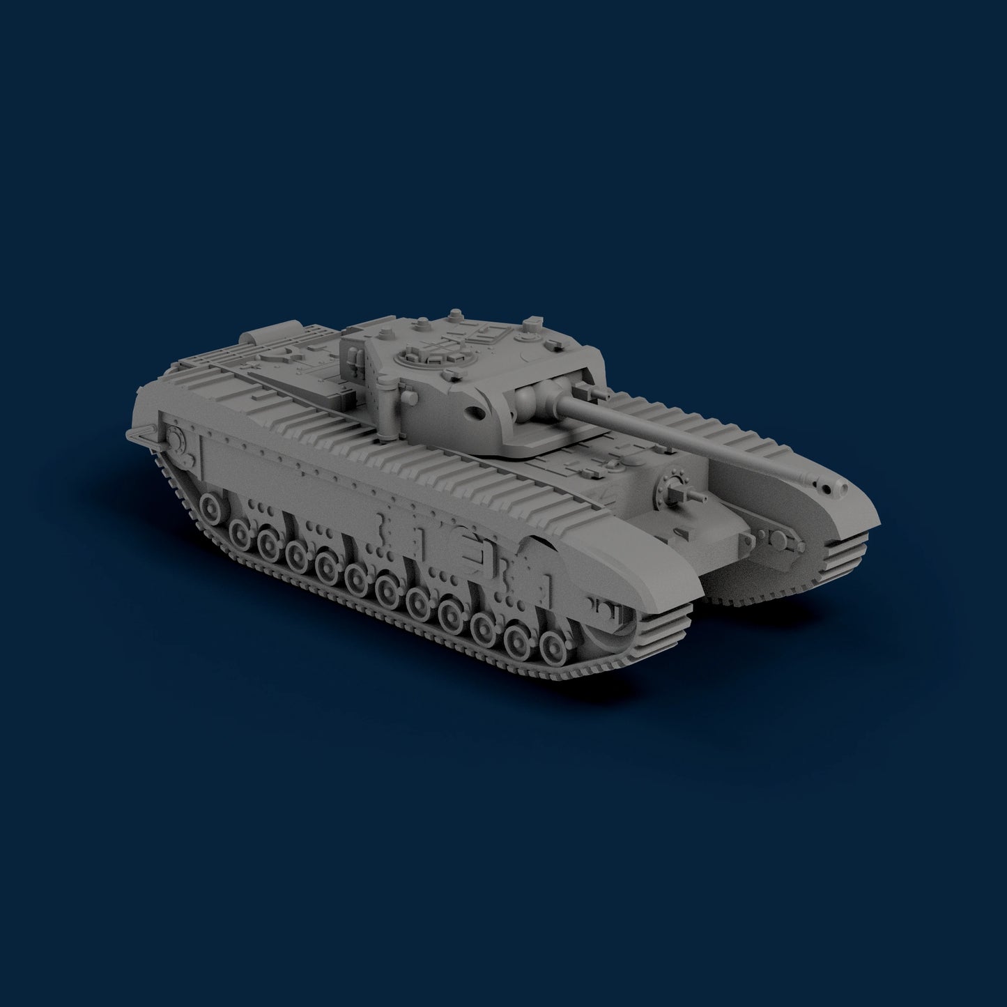 Black Prince Infantry Tank (A43) Miniature