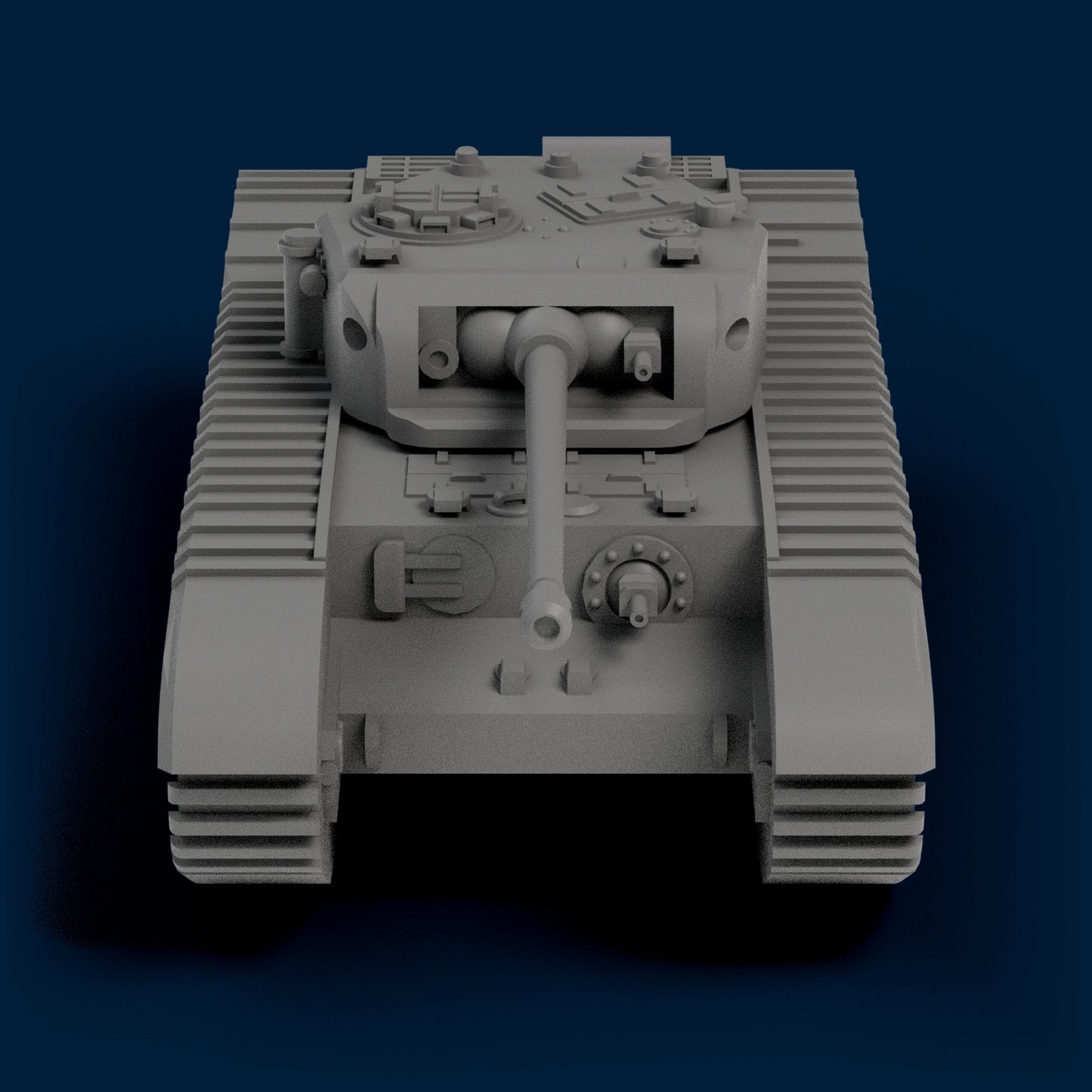 Black Prince Infantry Tank (A43) Miniature