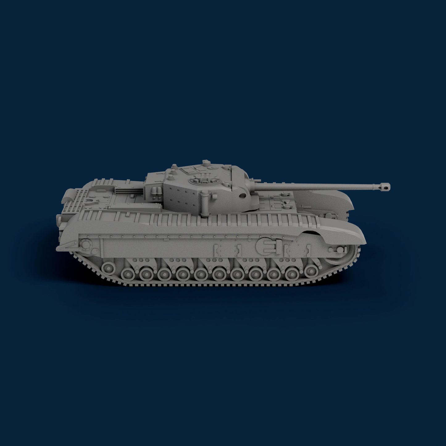 Black Prince Infantry Tank (A43) Miniature