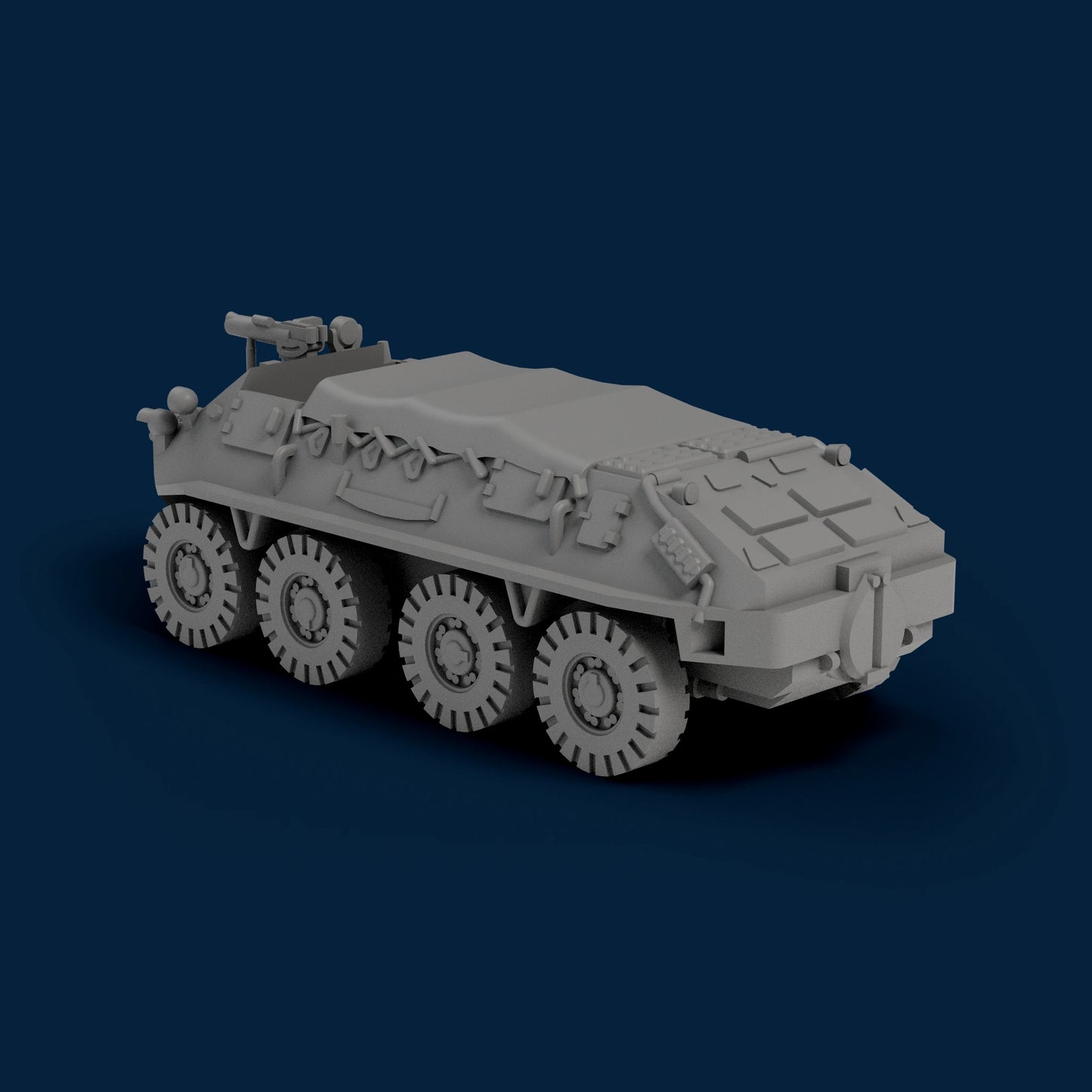 BTR-40P Closed with MG Miniature
