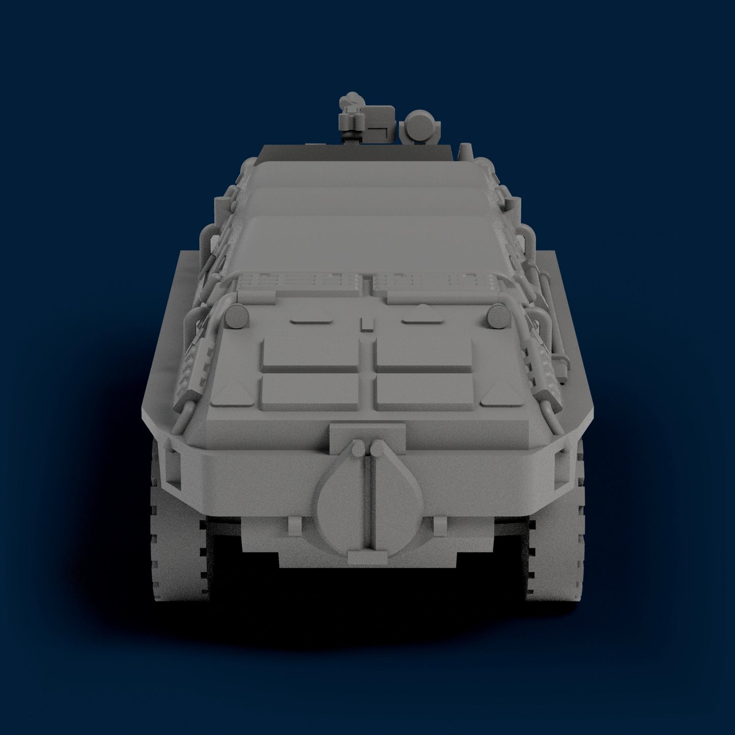 BTR-40P Closed with MG Miniature