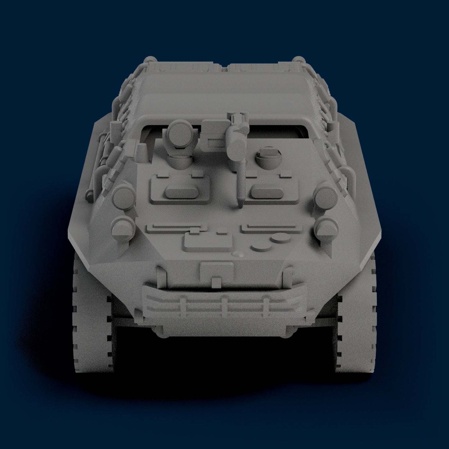 BTR-40P Closed with MG Miniature