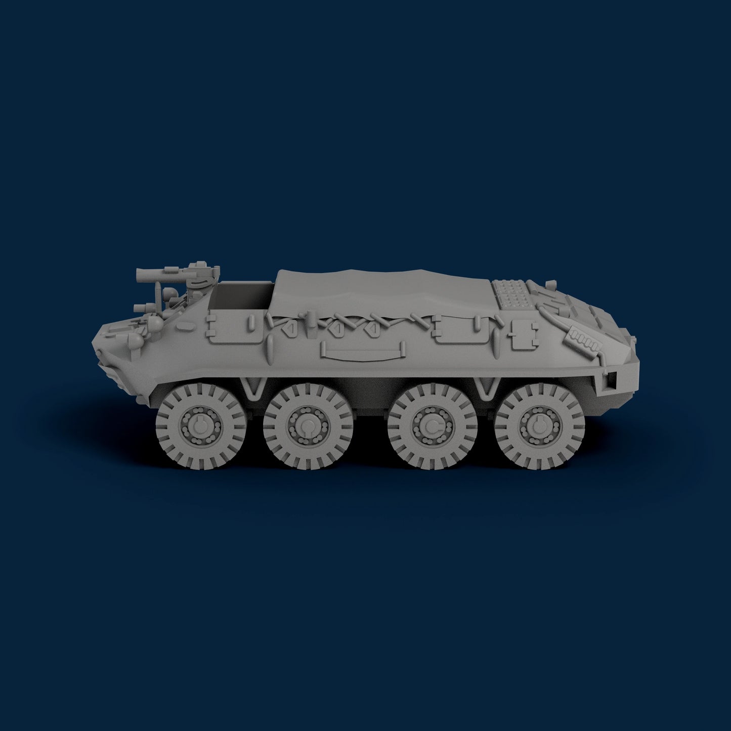 BTR-40P Closed with MG Miniature