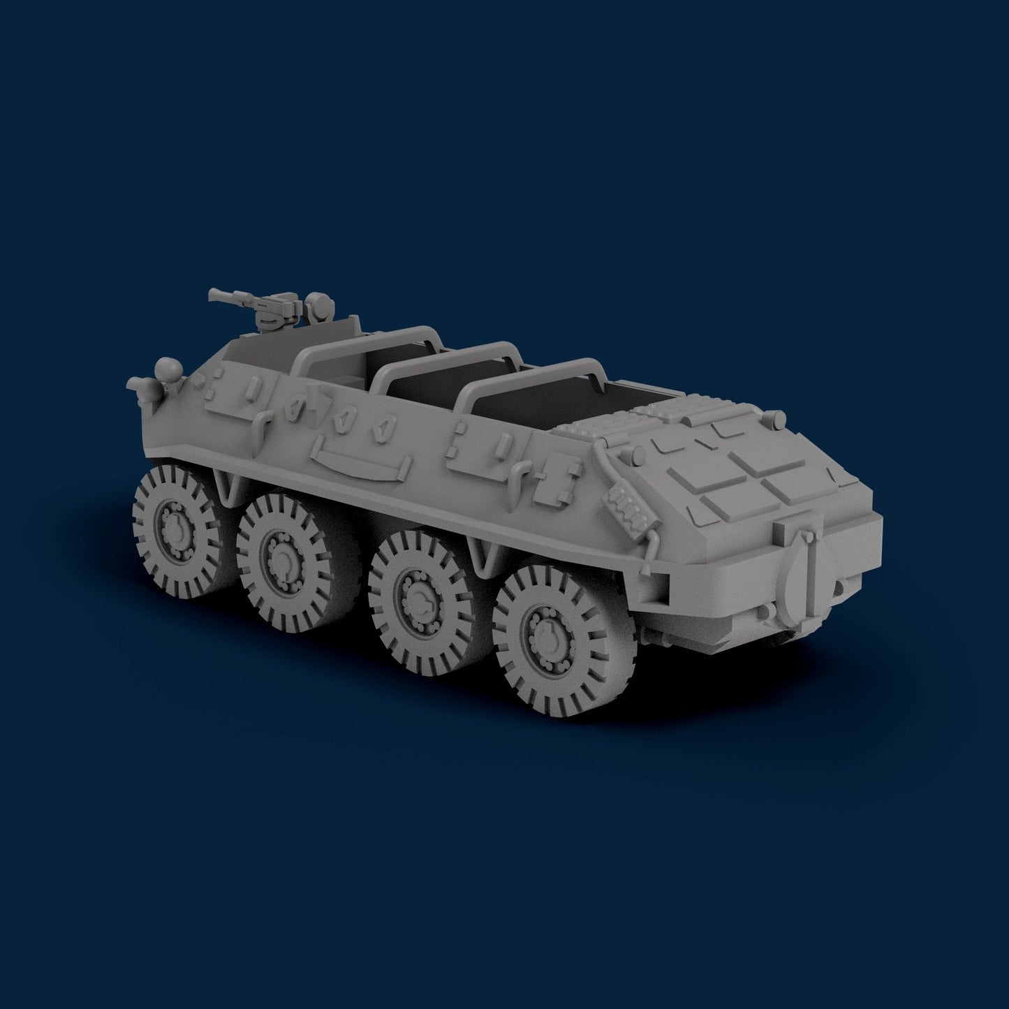 BTR-40P Open with MG Miniature