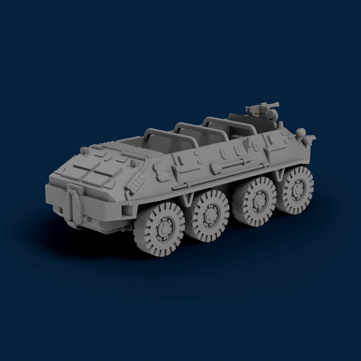 BTR-40P Open with MG Miniature