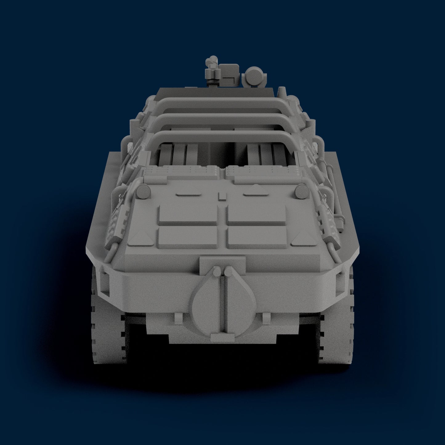 BTR-40P Open with MG Miniature