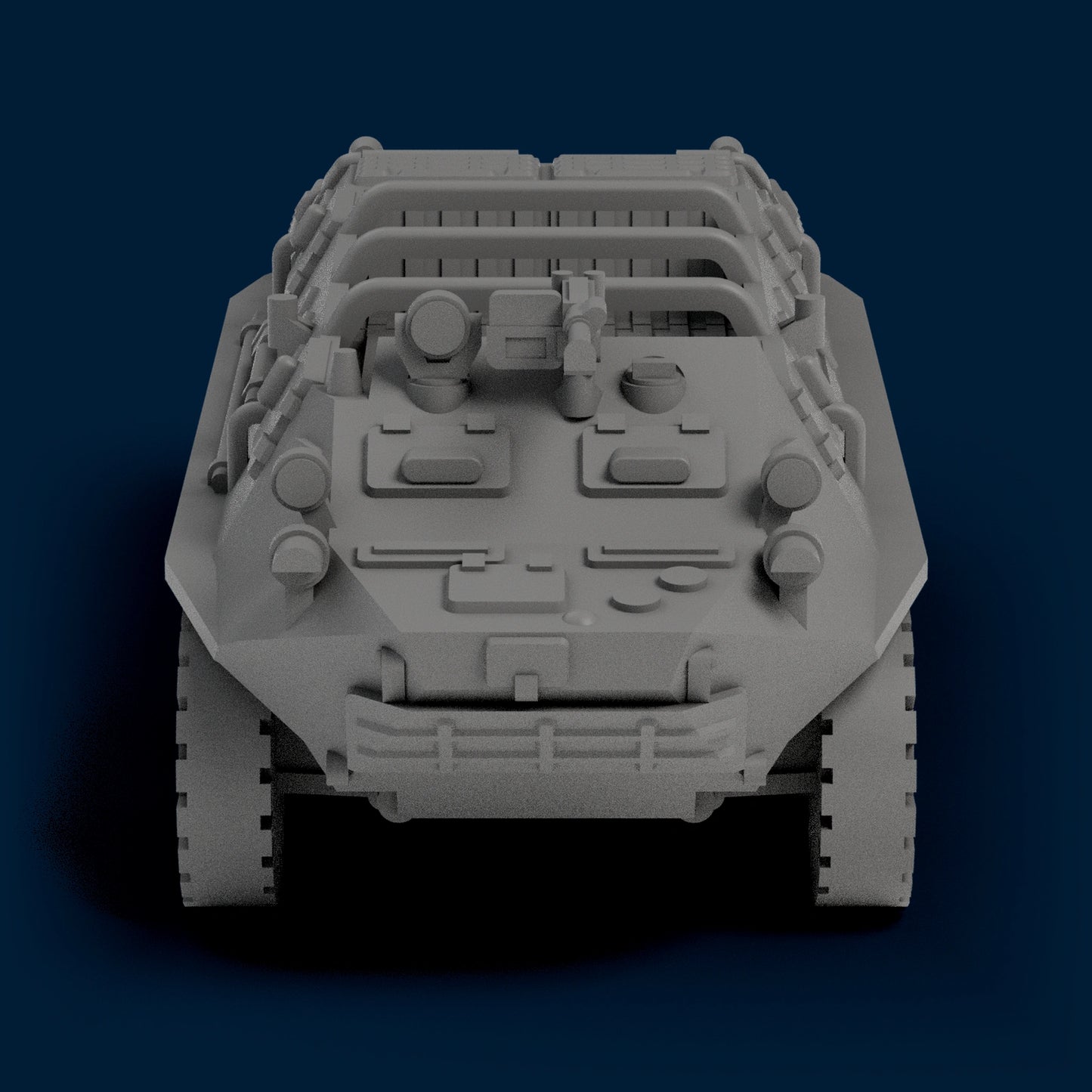 BTR-40P Open with MG Miniature
