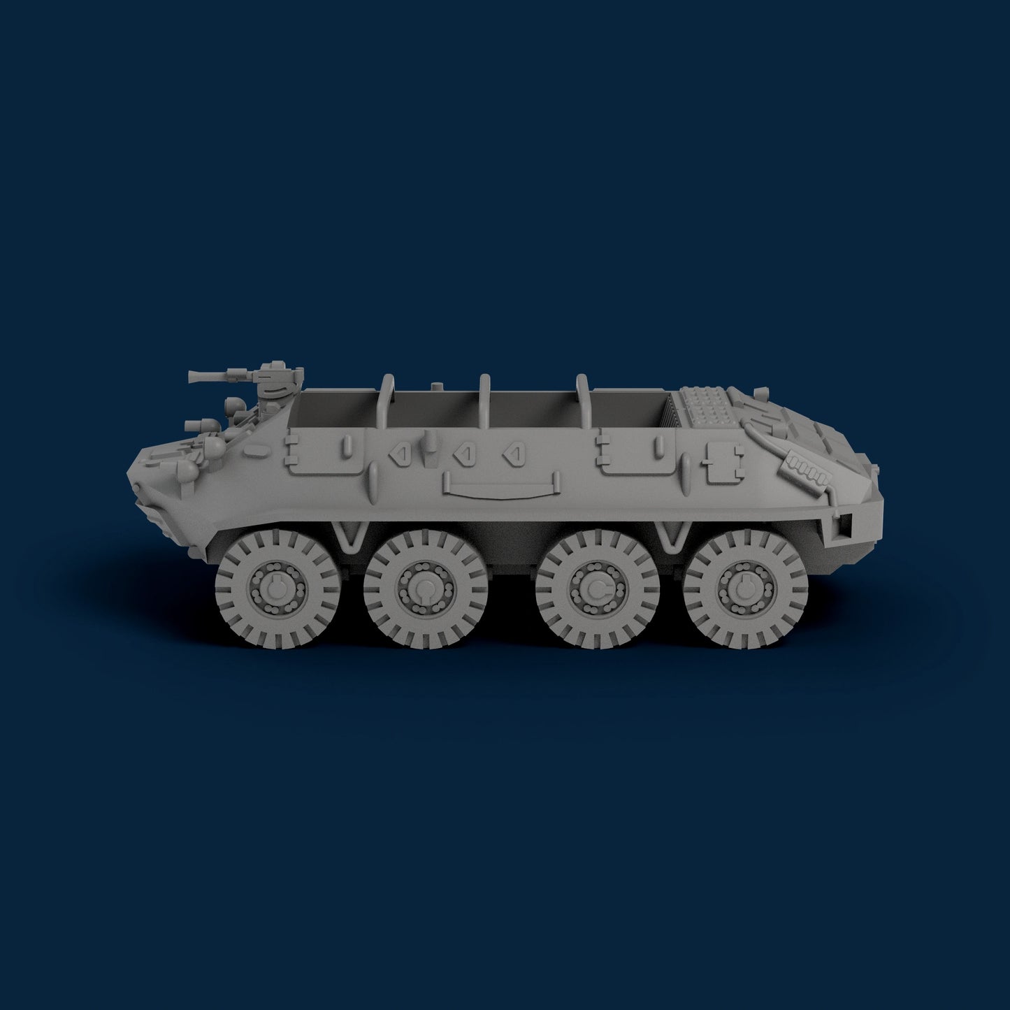 BTR-40P Open with MG Miniature