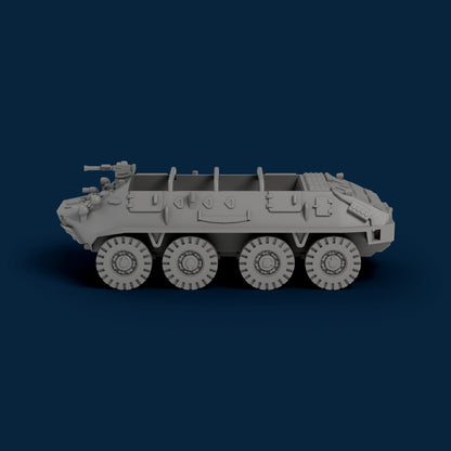 BTR-40P Open with MG Miniature
