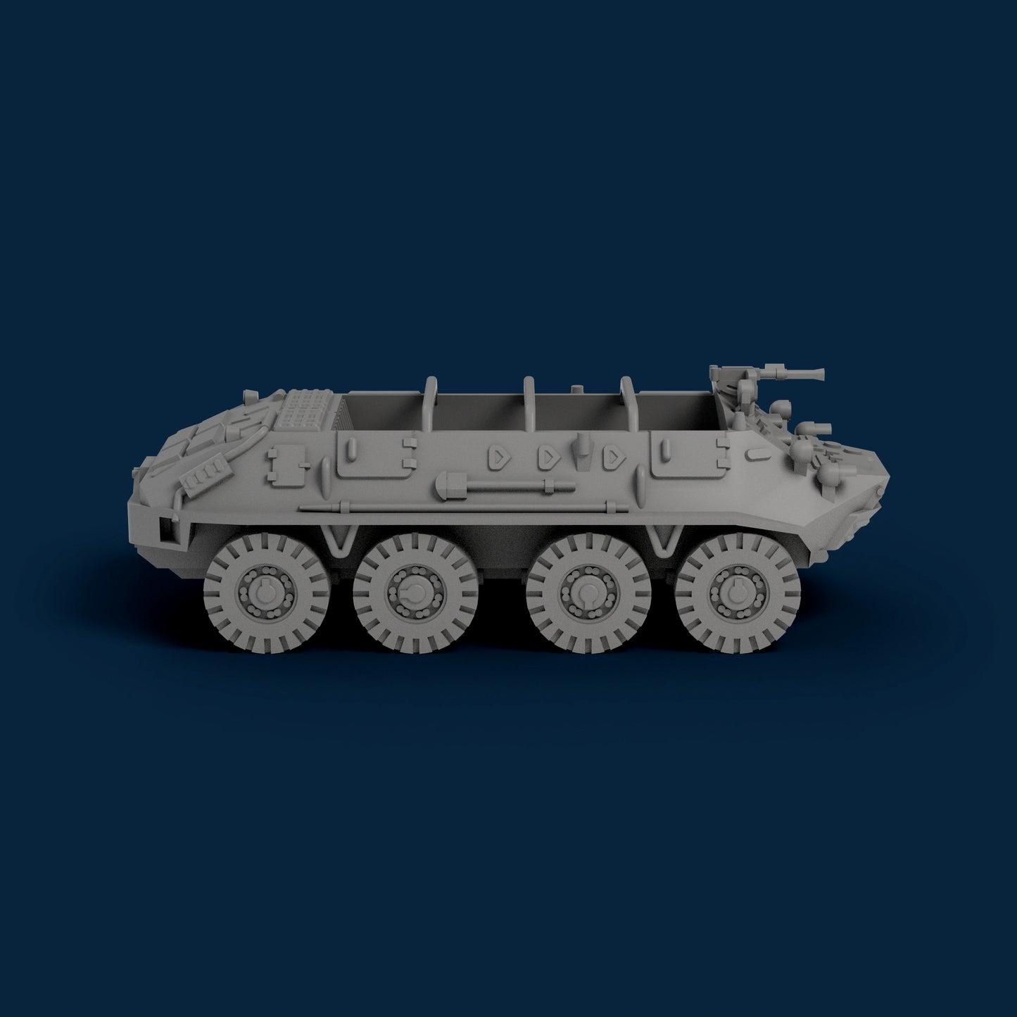 BTR-40P Open with MG Miniature