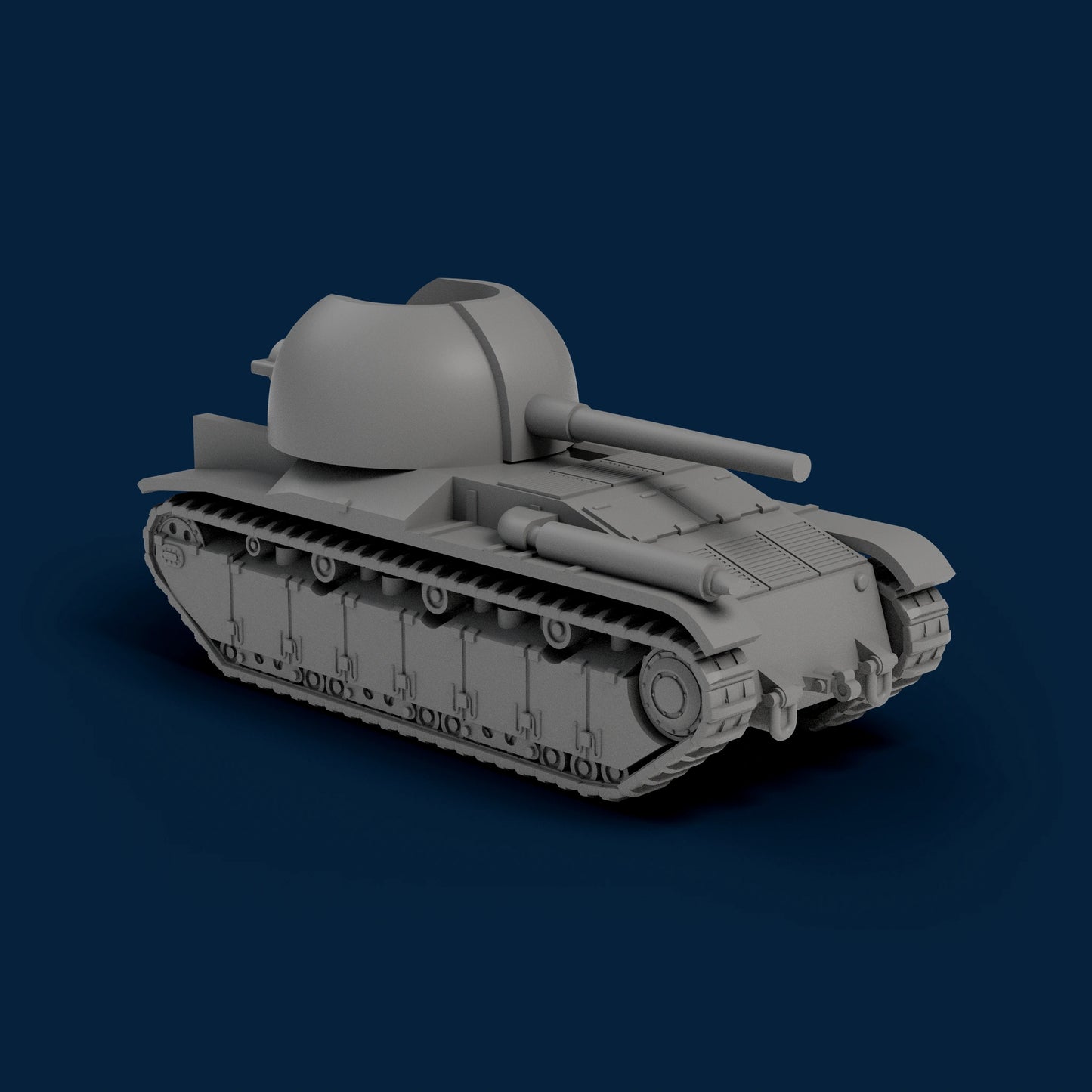 Char D 82mm SPG Miniature