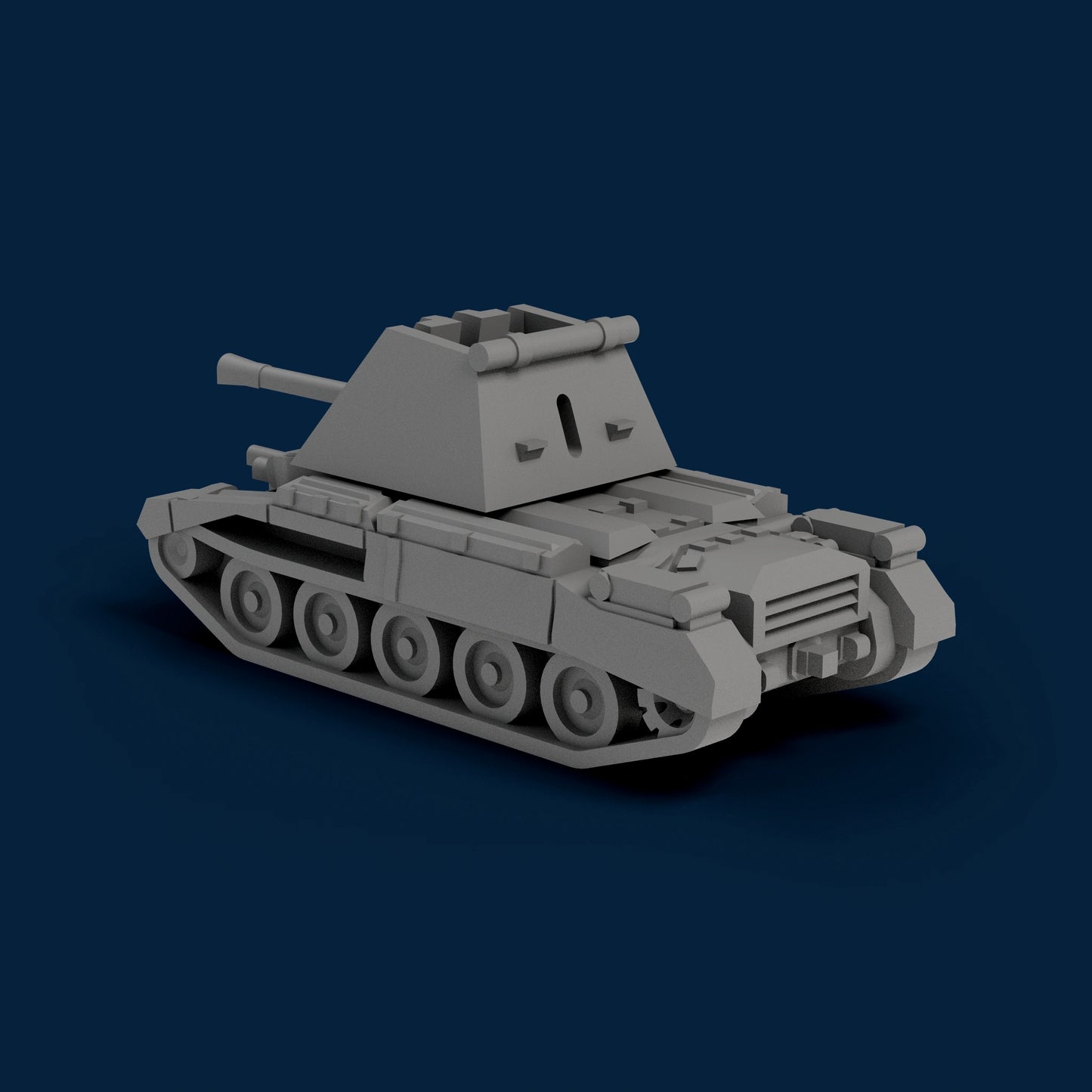 Crusader 40mm AA Miniature