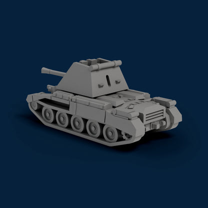 Crusader 40mm AA Miniature