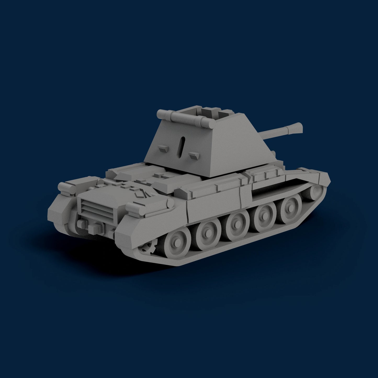 Crusader 40mm AA Miniature