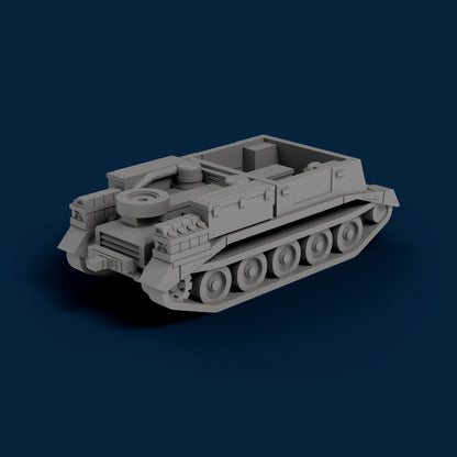Crusader Gun Tractor Miniature