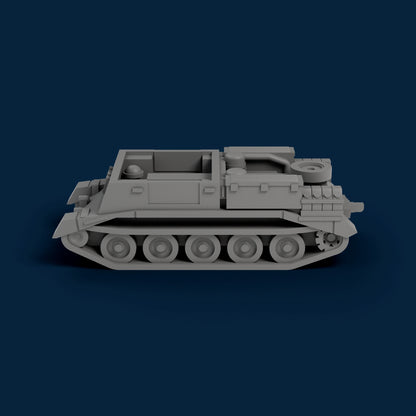 Crusader Gun Tractor Miniature