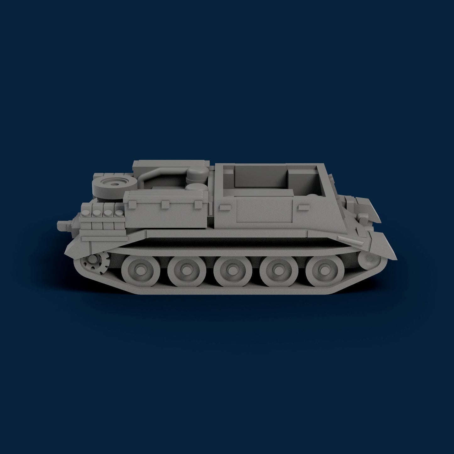Crusader Gun Tractor Miniature