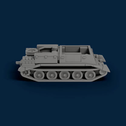 Crusader Gun Tractor Miniature