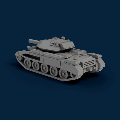 Crusader III Miniature