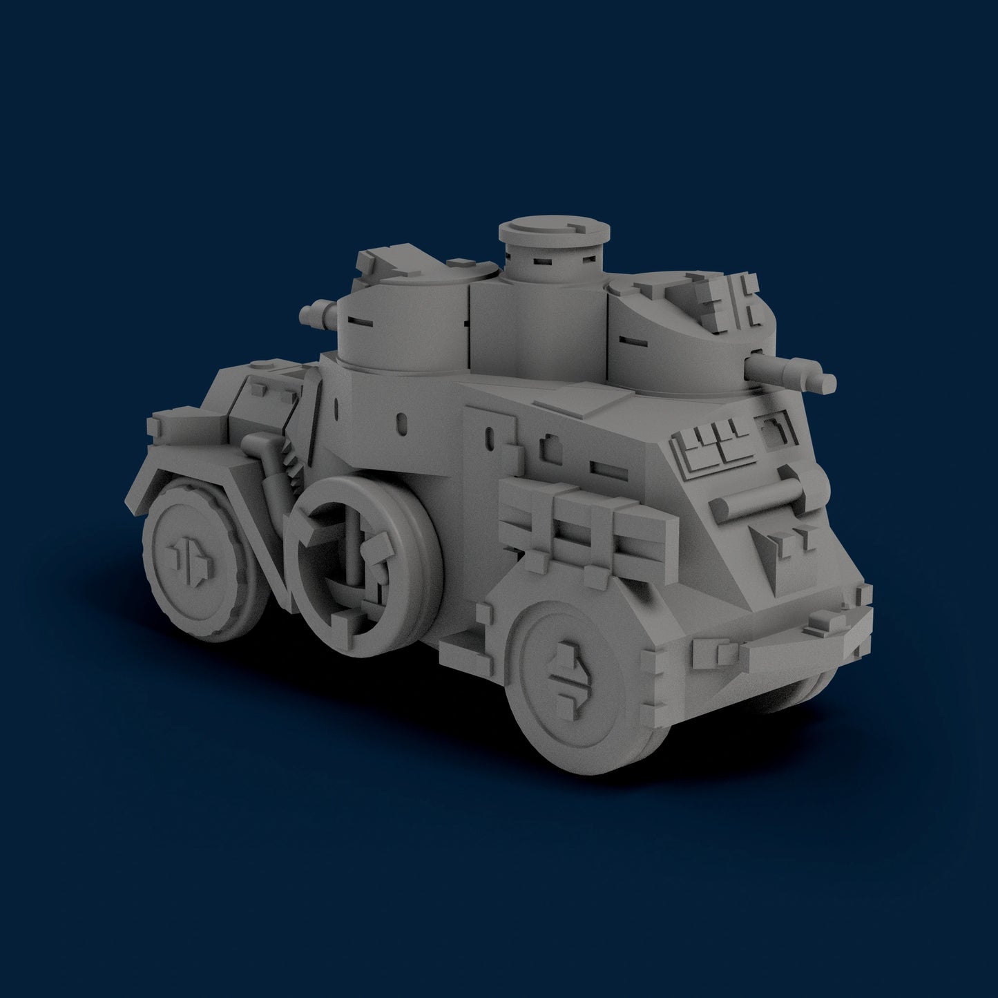 Daimler with Turret Miniature