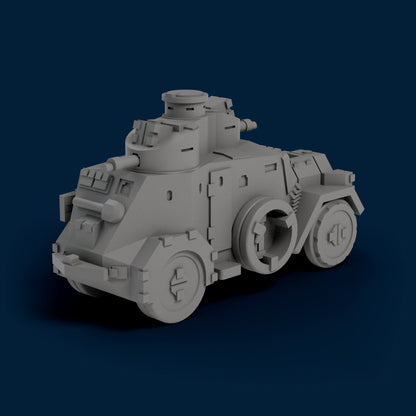 Daimler with Turret Miniature