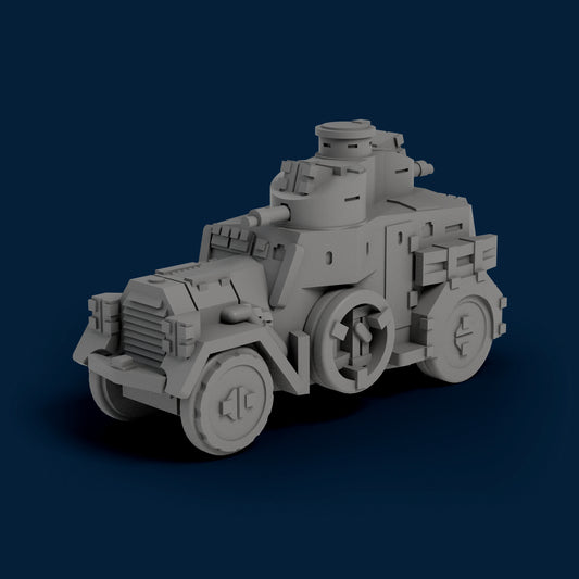 Daimler with Turret Miniature