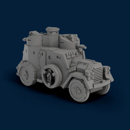 Daimler with Turret Miniature