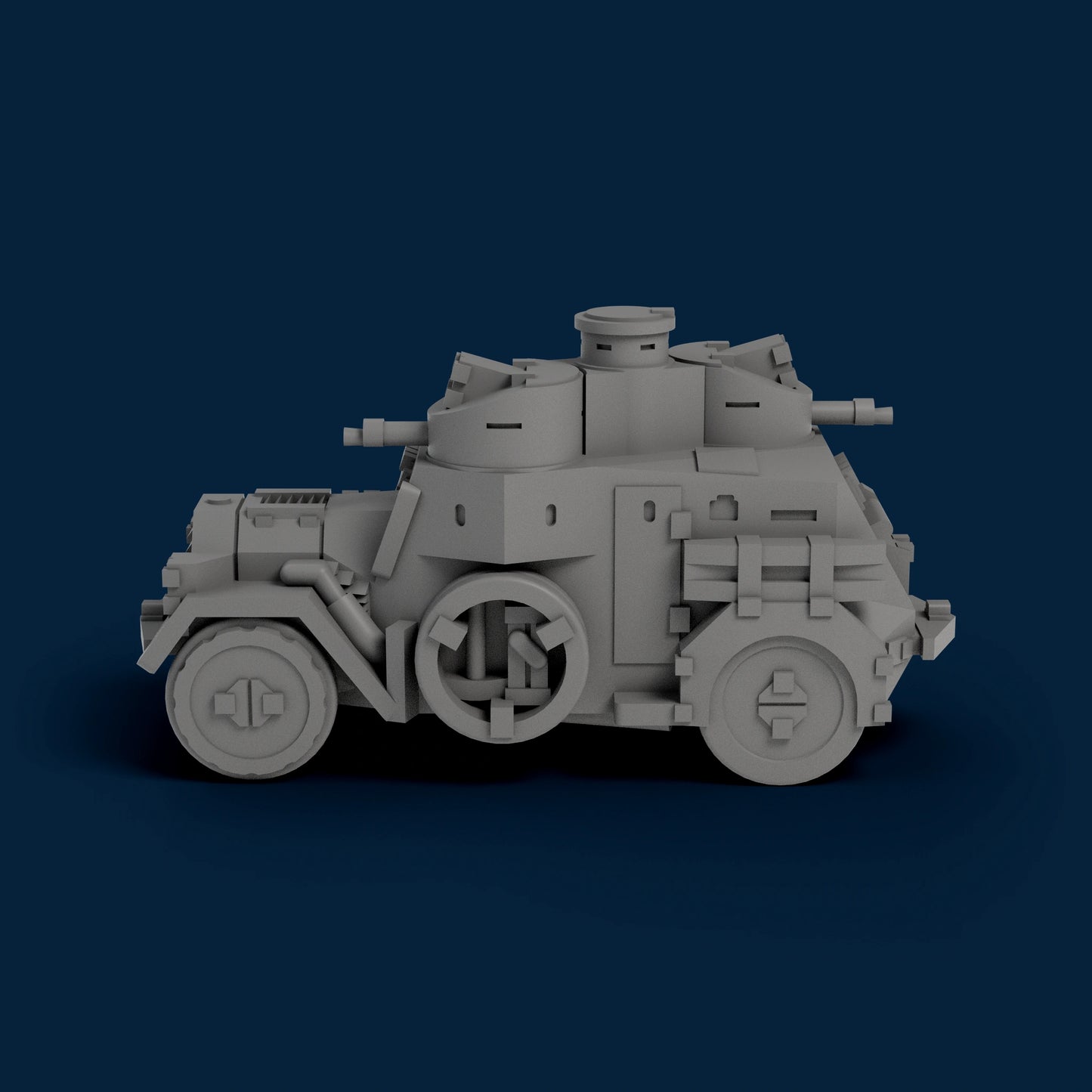 Daimler SSW21 with Turret Miniature