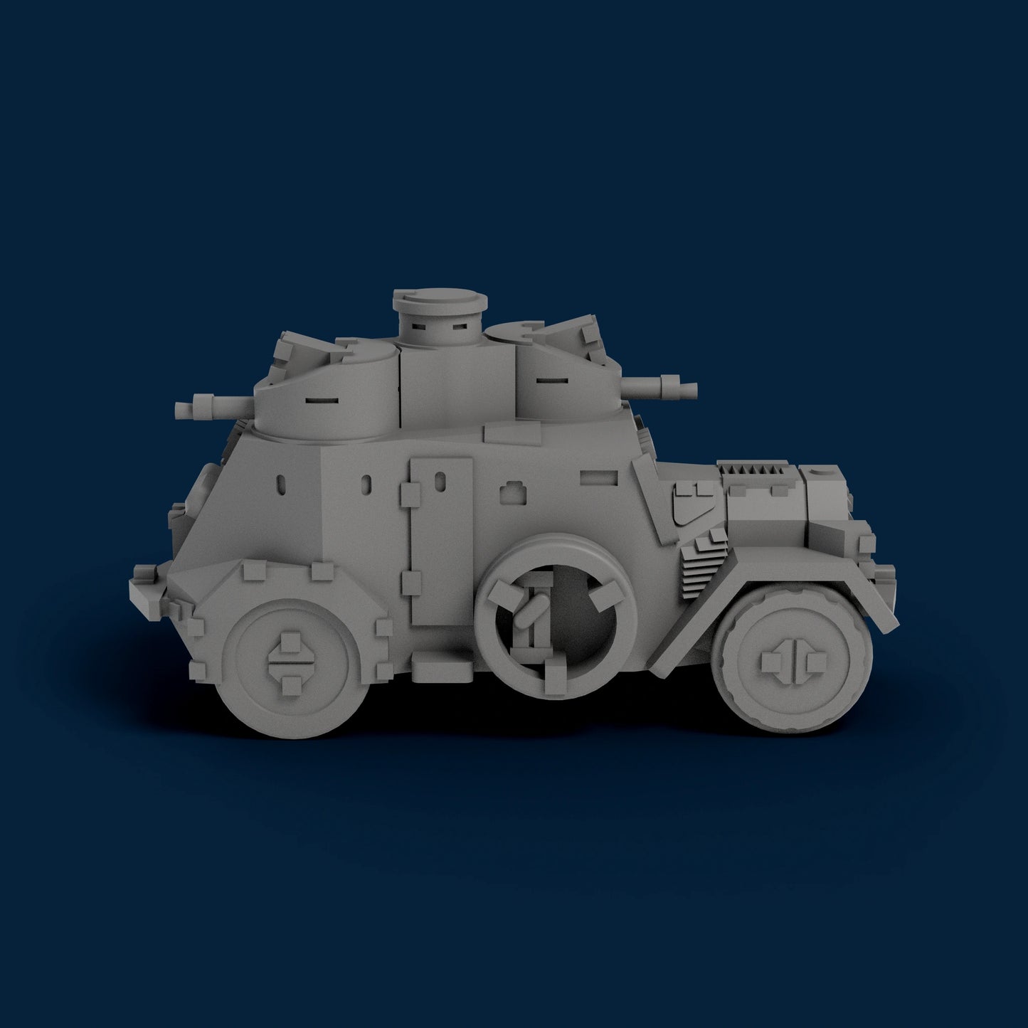 Daimler with Turret Miniature