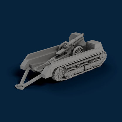 Delaunay-Belleville Tracked Gun Carrier 1918 Miniature