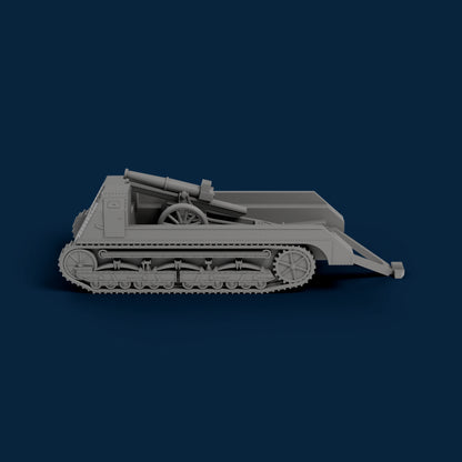 Delaunay-Belleville Tracked Gun Carrier 1918 Miniature