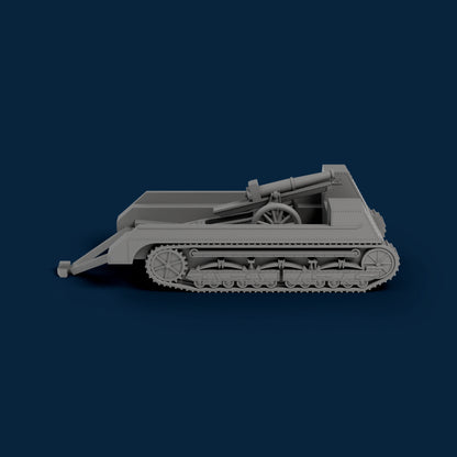 Delaunay-Belleville Tracked Gun Carrier 1918 Miniature