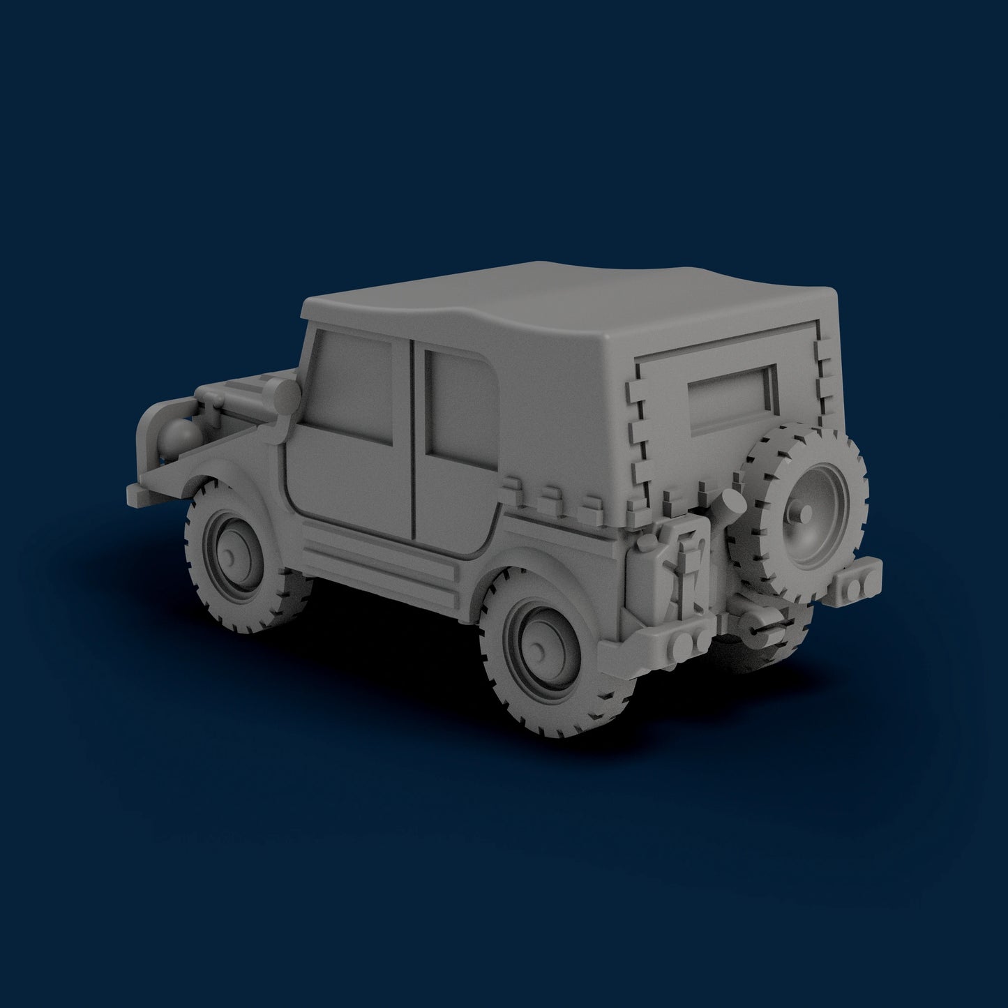 DKW Munga 4×4 Field Car Miniature