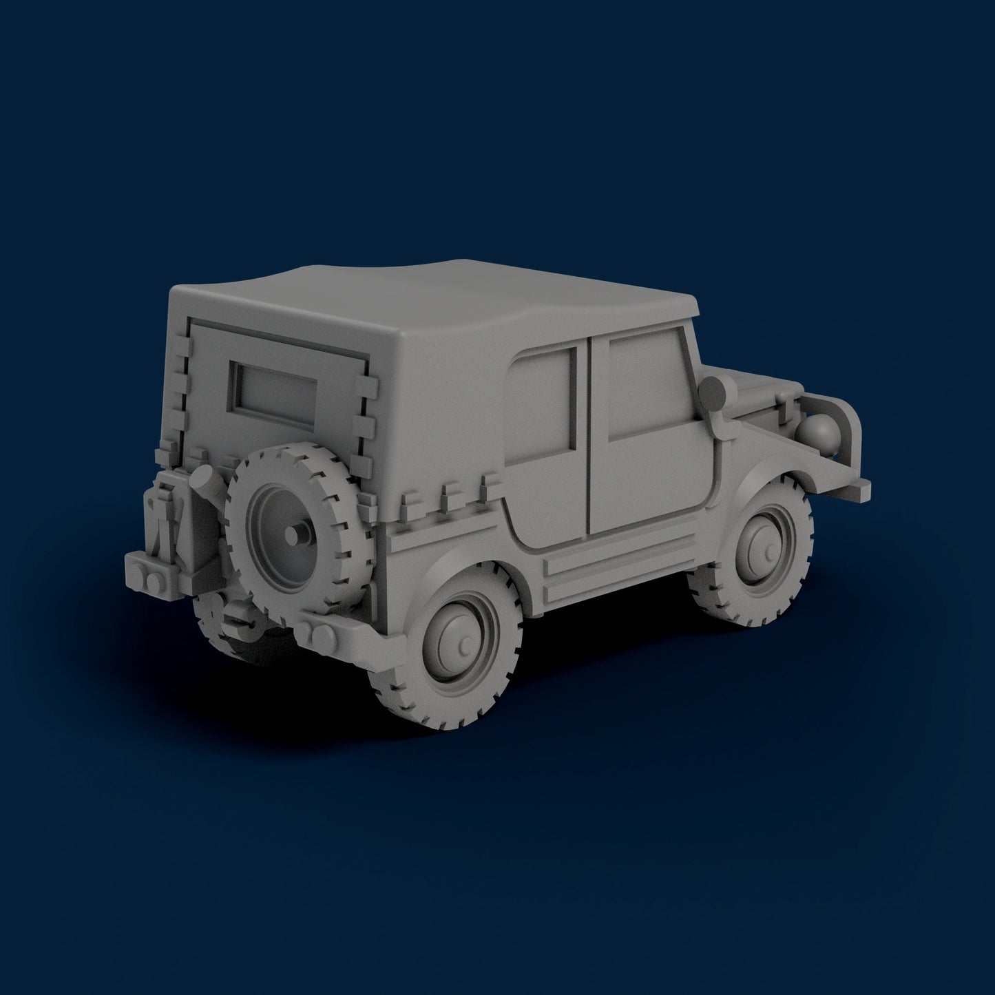 DKW Munga 4×4 Field Car Miniature