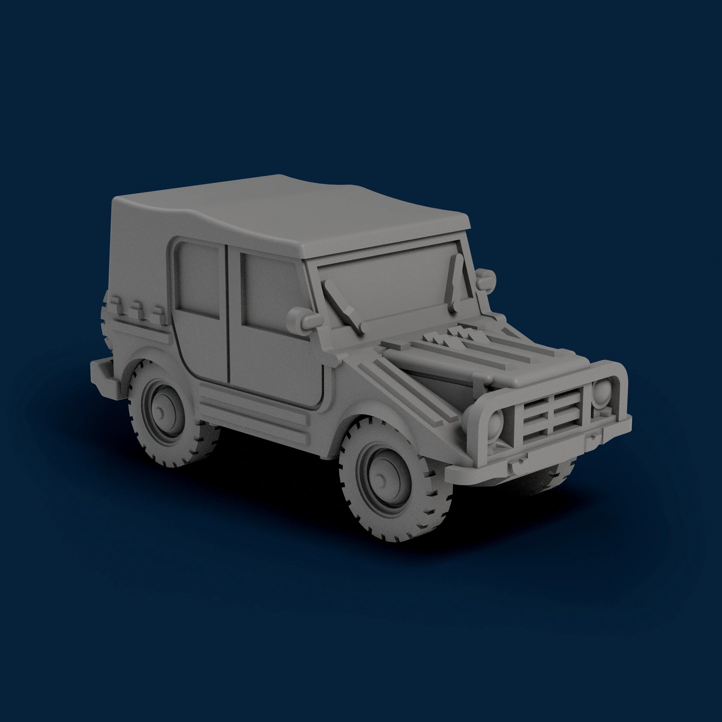 DKW Munga 4×4 Field Car Miniature
