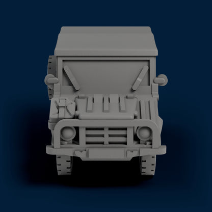 DKW Munga 6×6 Field Car Miniature