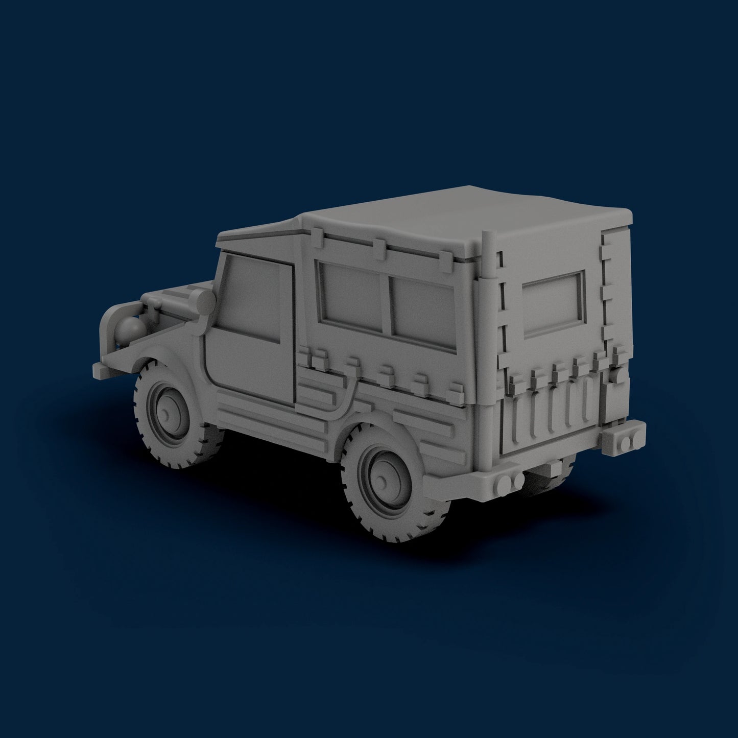 DKW Munga 8×8 Field Car Miniature