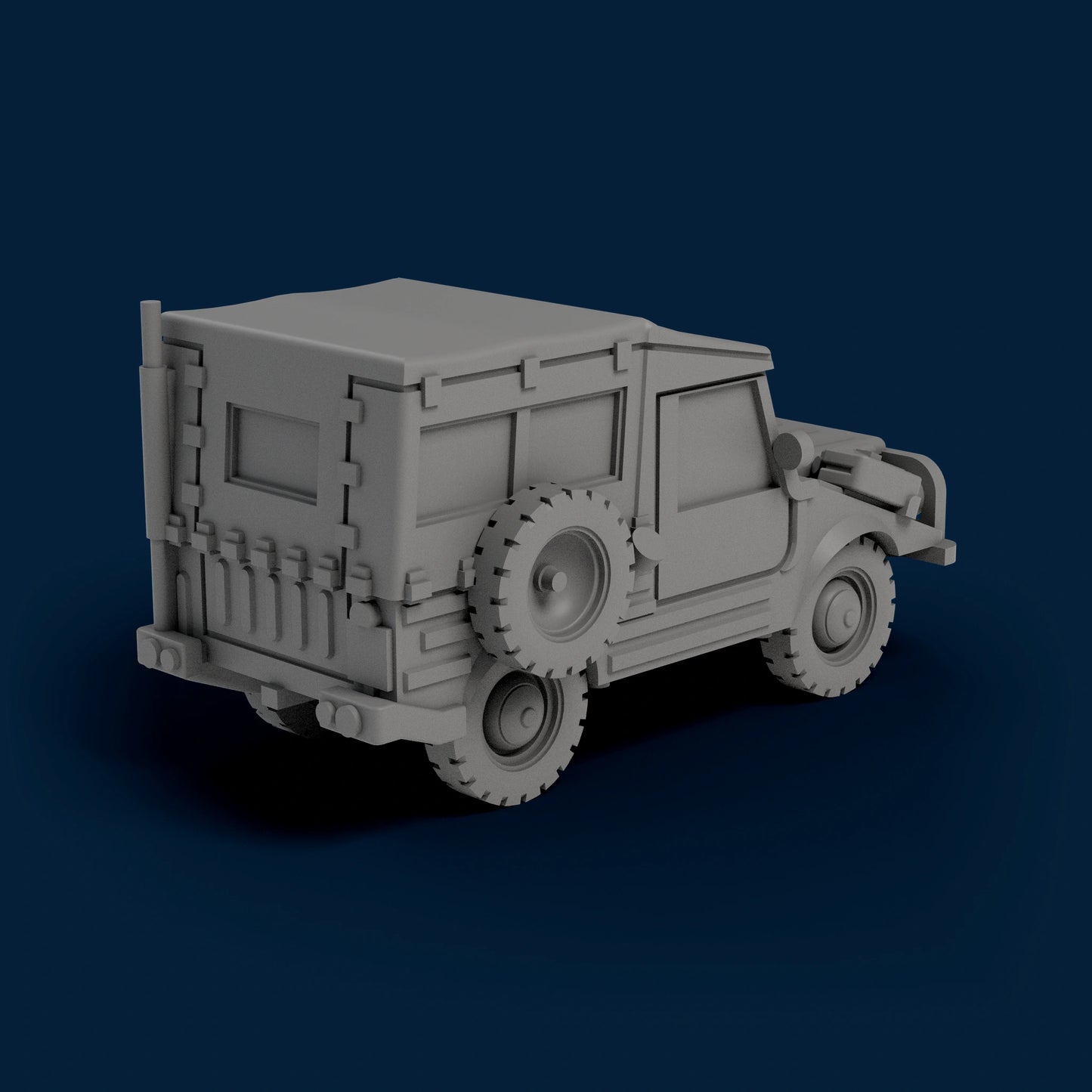 DKW Munga 8×8 Field Car Miniature
