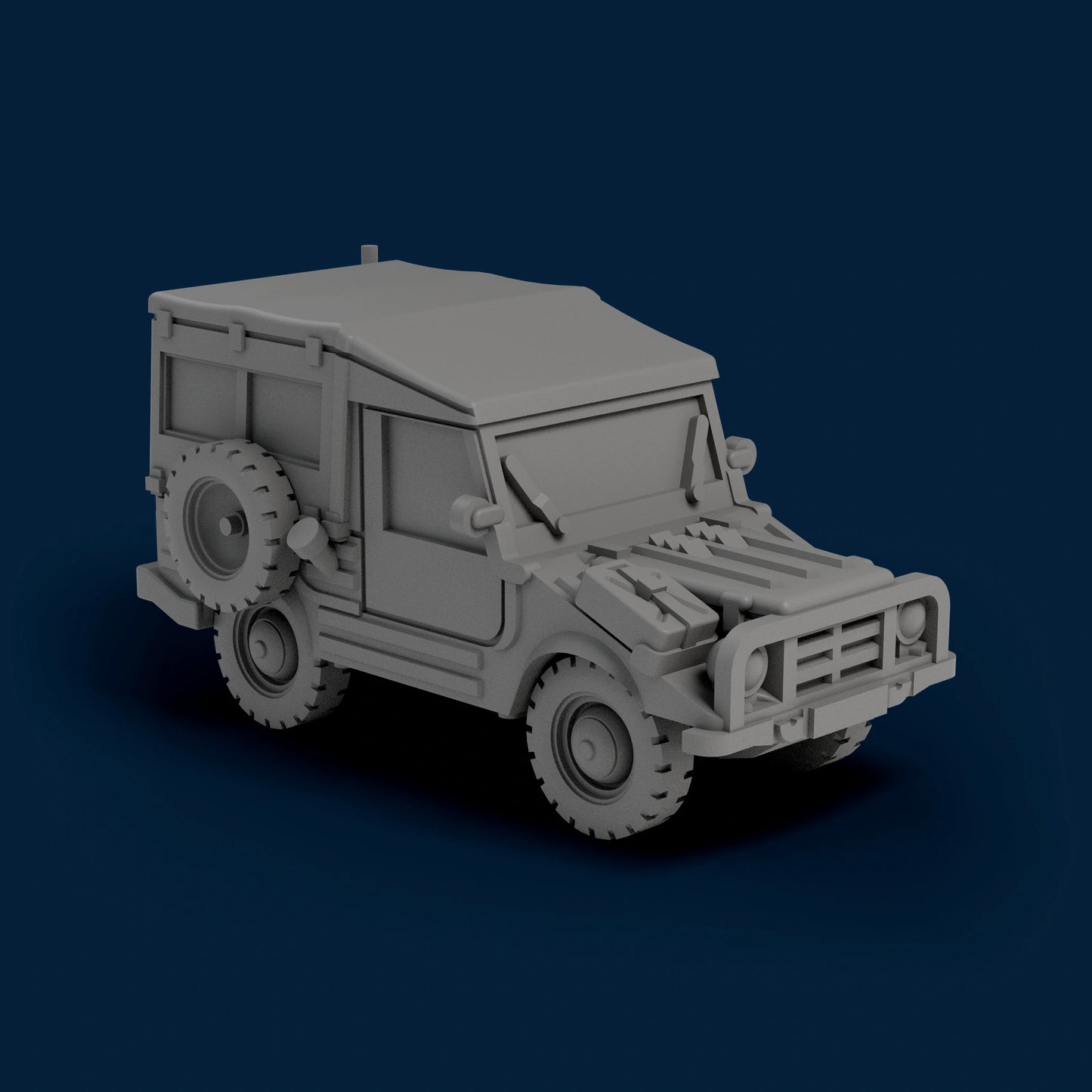 DKW Munga 8×8 Field Car Miniature