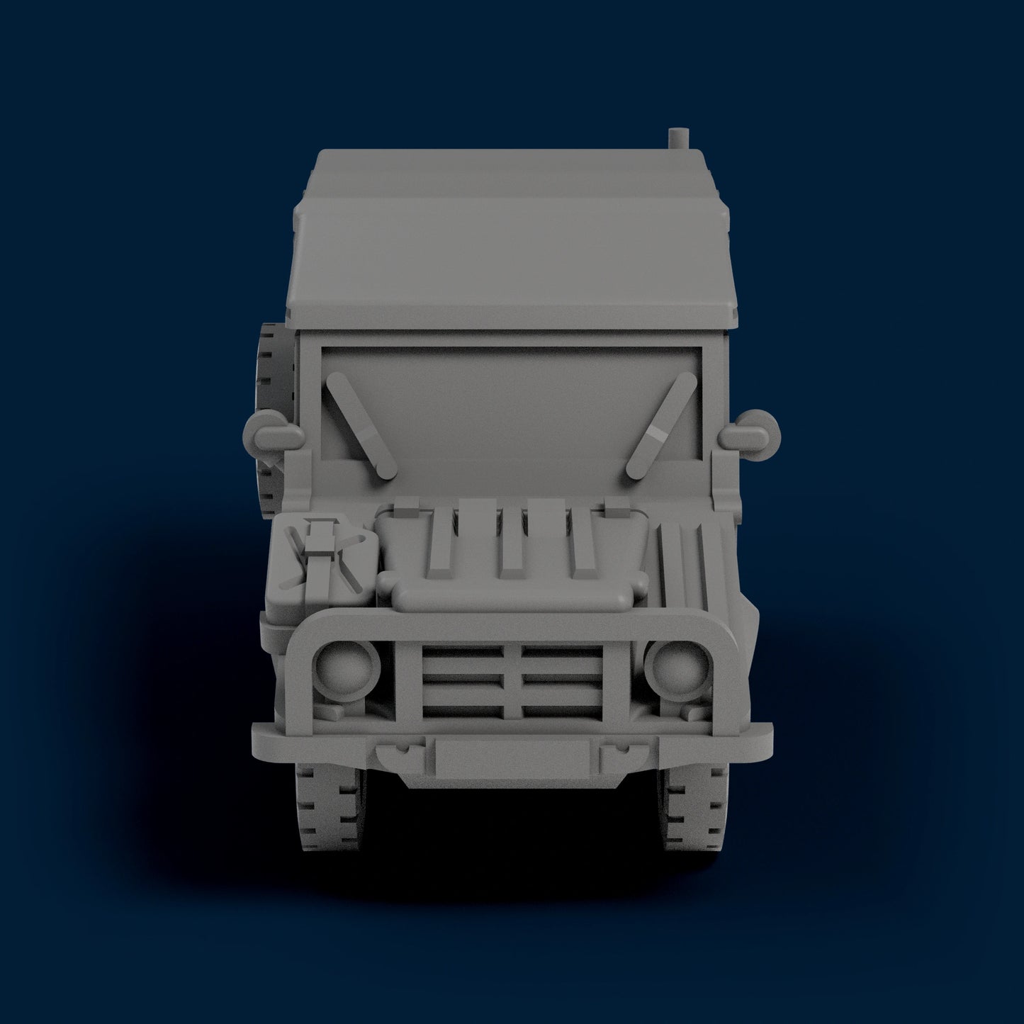DKW Munga 8×8 Field Car Miniature