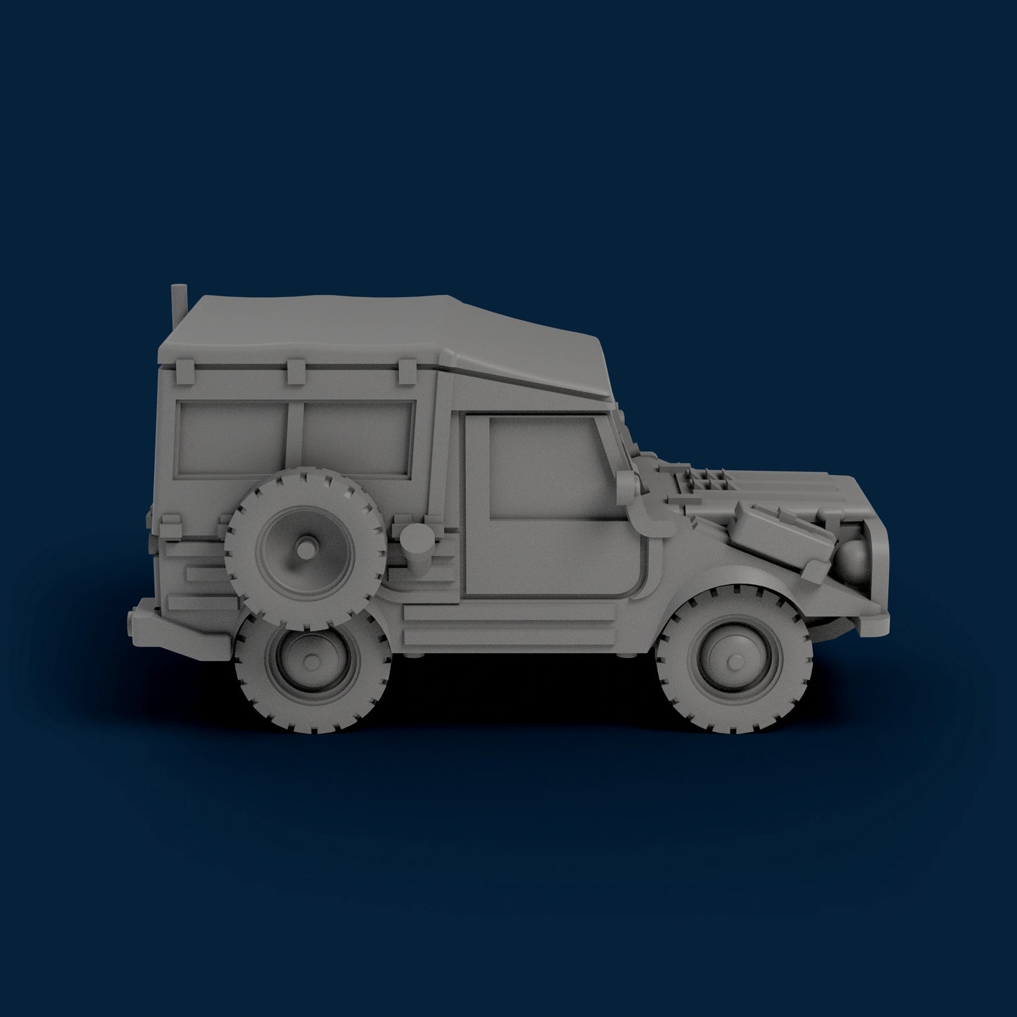 DKW Munga 8×8 Field Car Miniature