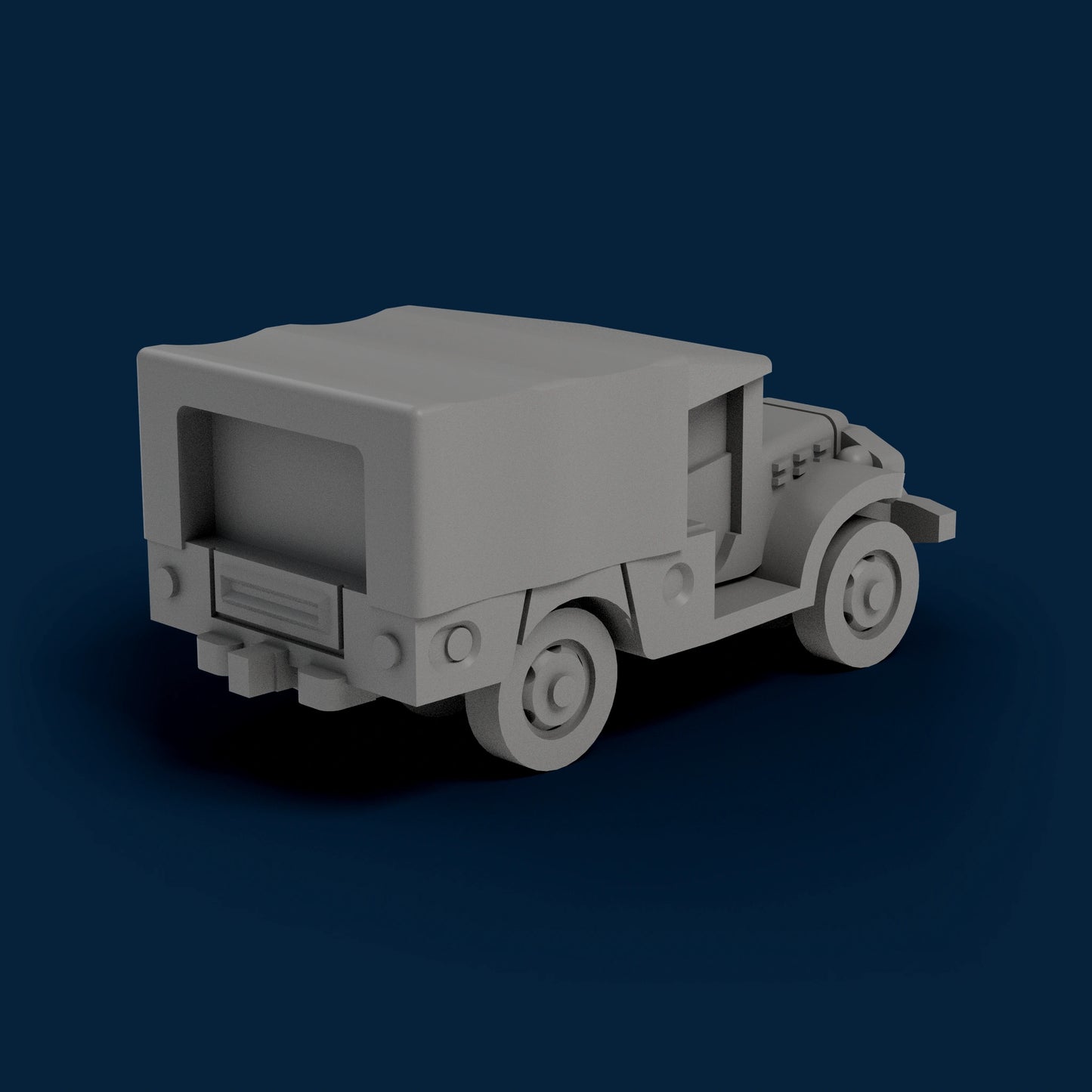 WC52 Weapon Carrier Closed Miniature