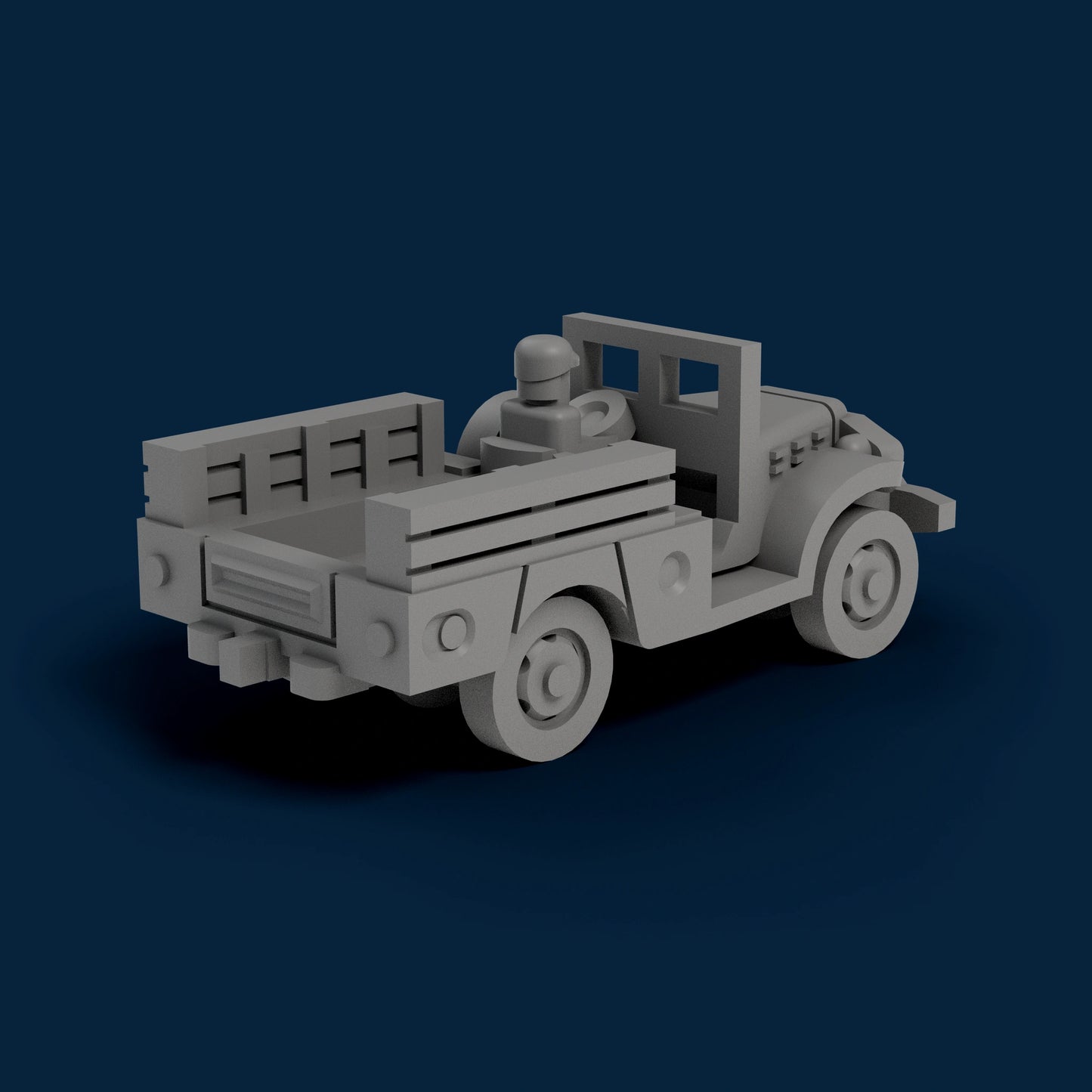 WC52 Weapon Carrier Open Miniature