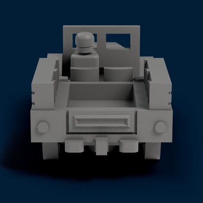 WC52 Weapon Carrier Open Miniature