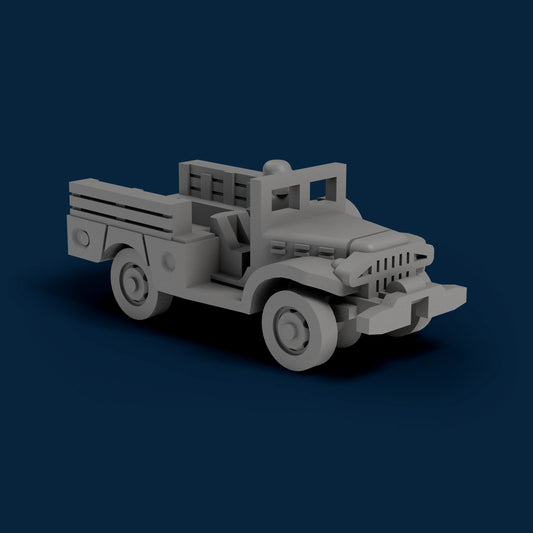 Dodge WC52 Weapon Carrier Open Miniature