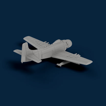 Douglas A-1H Skyraider Miniature