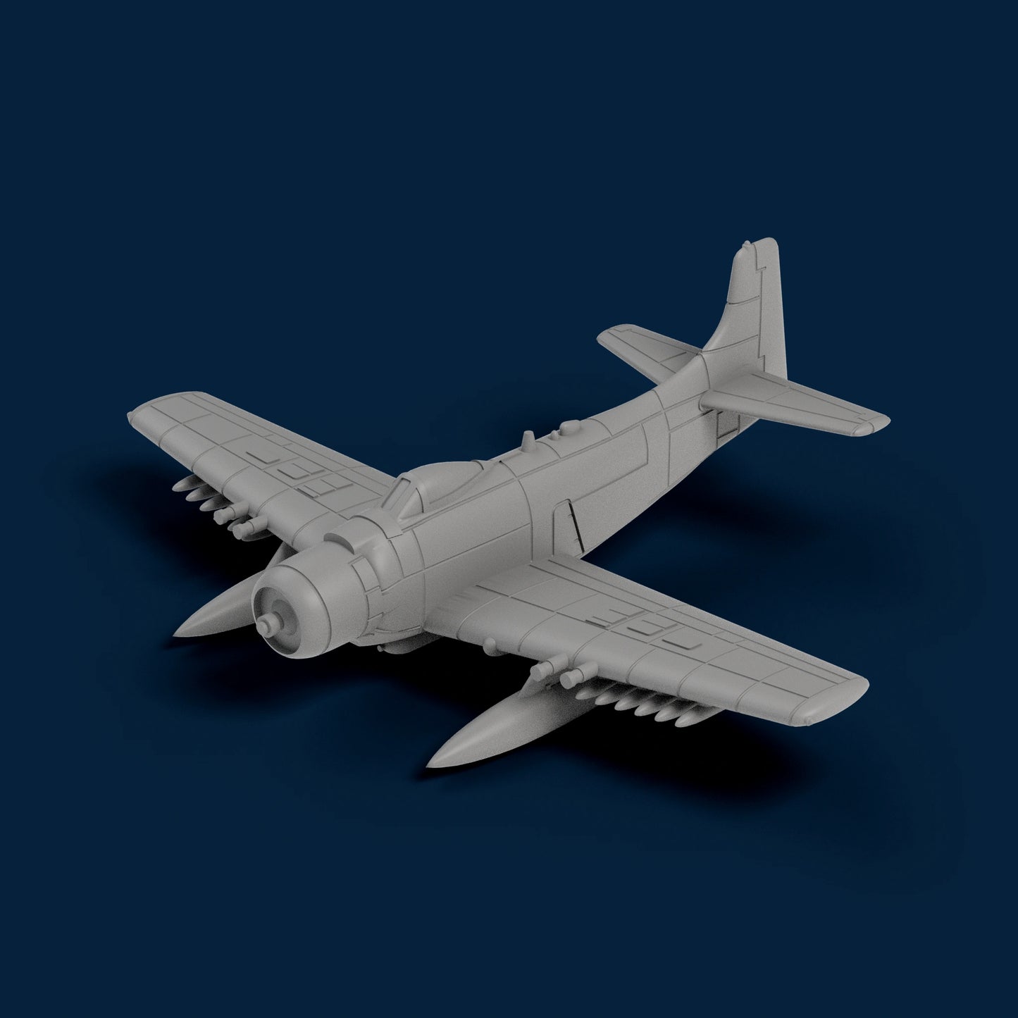 Douglas A-1H Skyraider Miniature