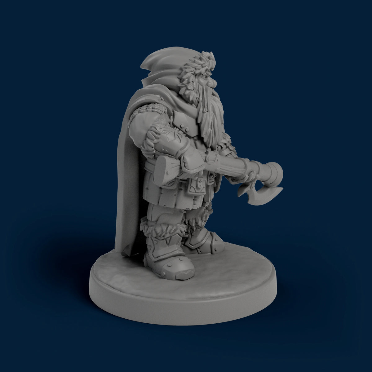 Dwarven Explorer Miniature